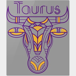 Deco Taurus Posters and Art